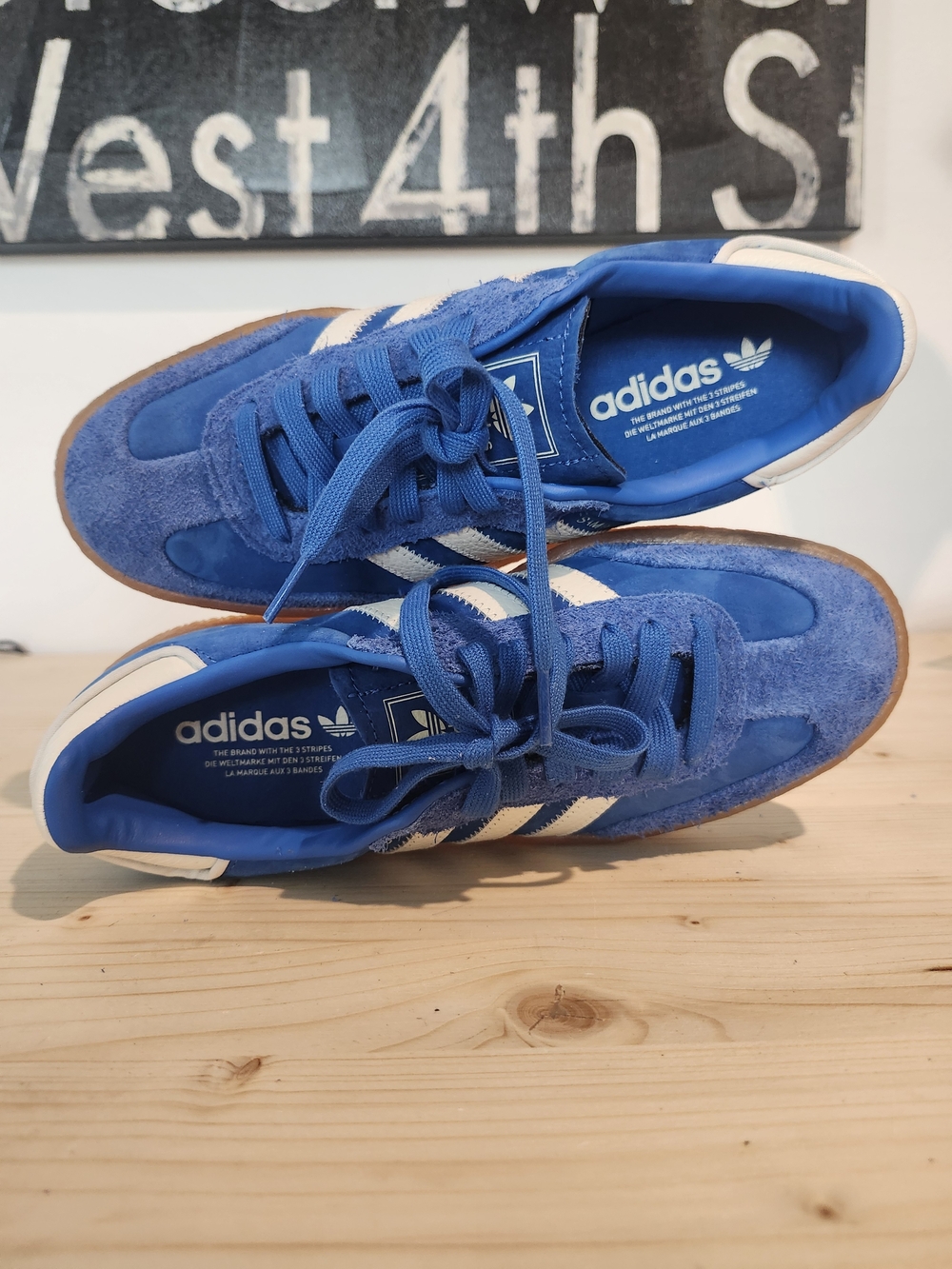 Adidas  Samba  Blue Gum Sneakers - Women's 7.5 - Picture 7 of 9